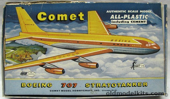 Comet 1/300 Boeing 707 Stratotanker (367-80 - Dash 80), PL26-39 plastic model kit